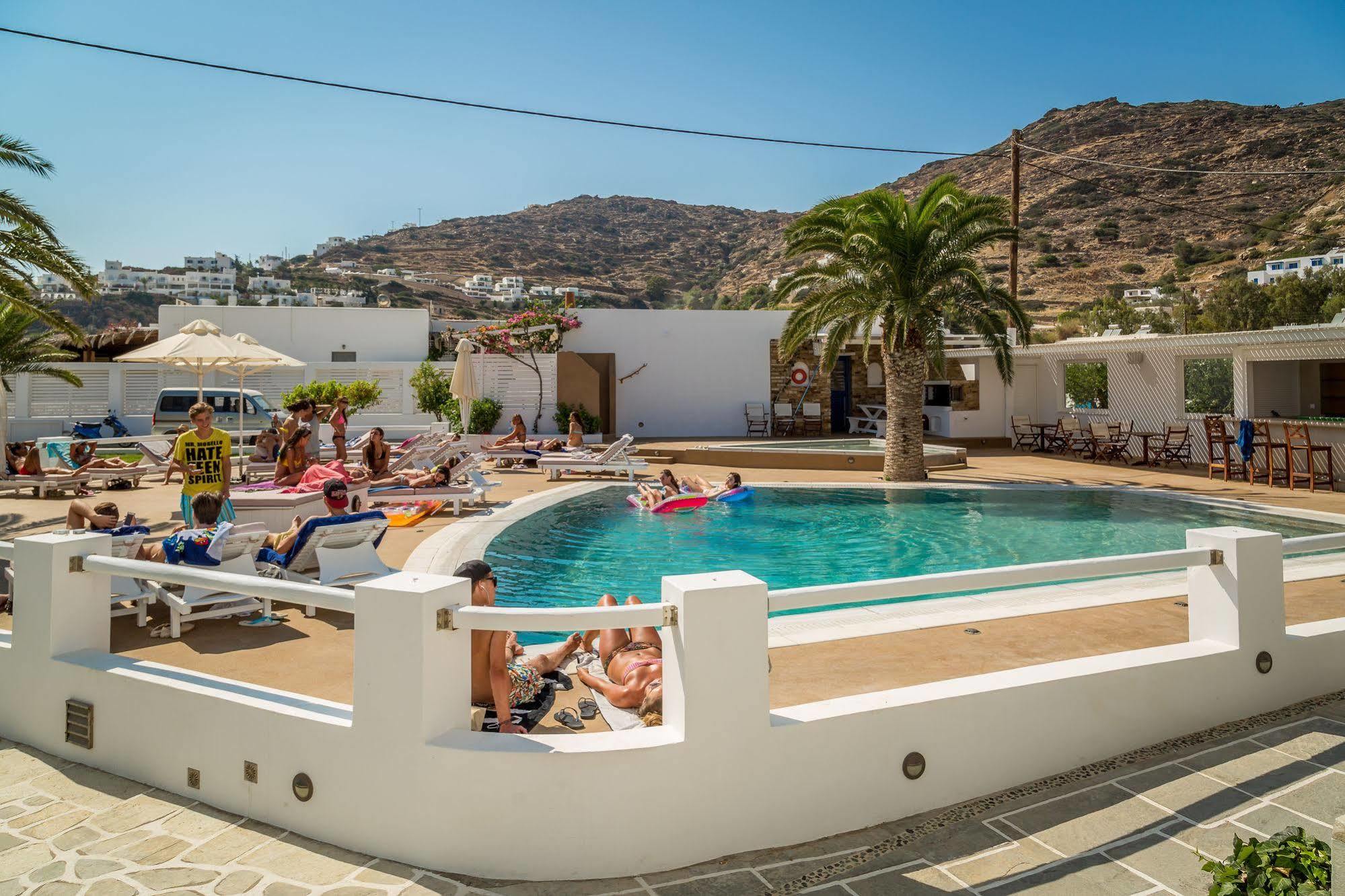 Hotel Aegeon Mylopotas Eksteriør billede