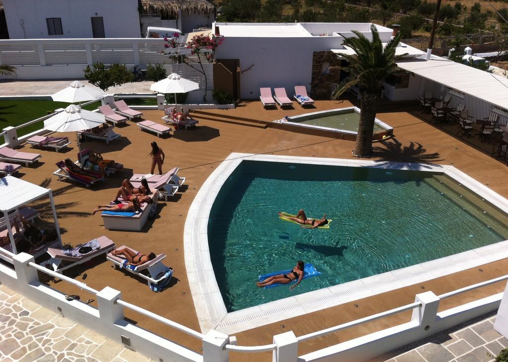 Hotel Aegeon Mylopotas Eksteriør billede
